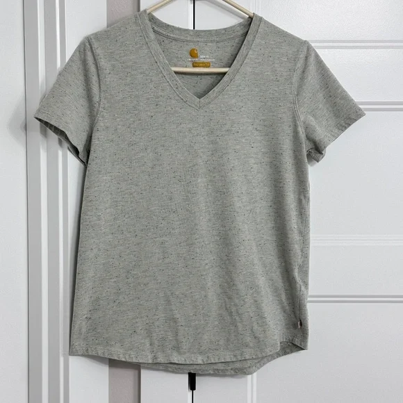Short Sleeve Carhartt V Neck T Shirt Carhartt Women's TENCEL